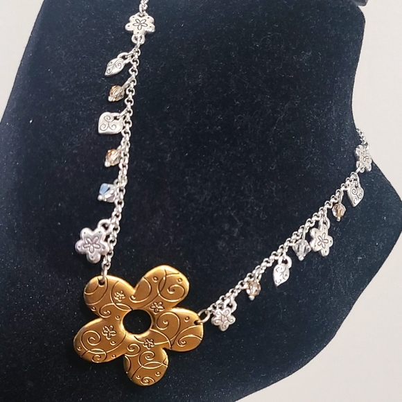 Brighton Golden Poppy Necklace - Picture 3 of 6